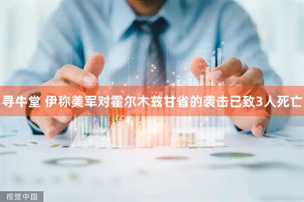 寻牛堂 伊称美军对霍尔木兹甘省的袭击已致3人死亡